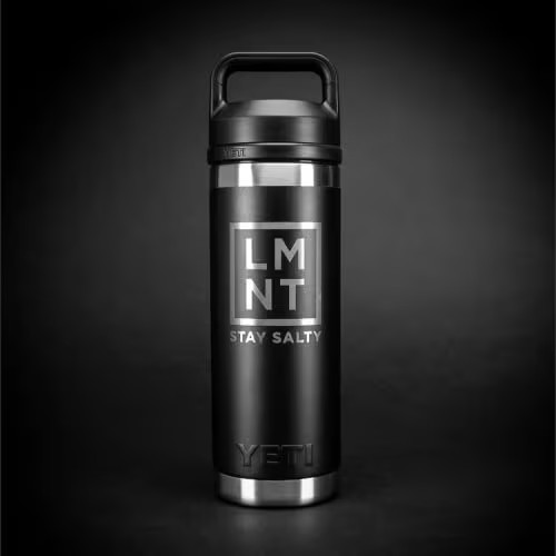 LMNT Stay Salty YETI Rambler Black | 6923758NS