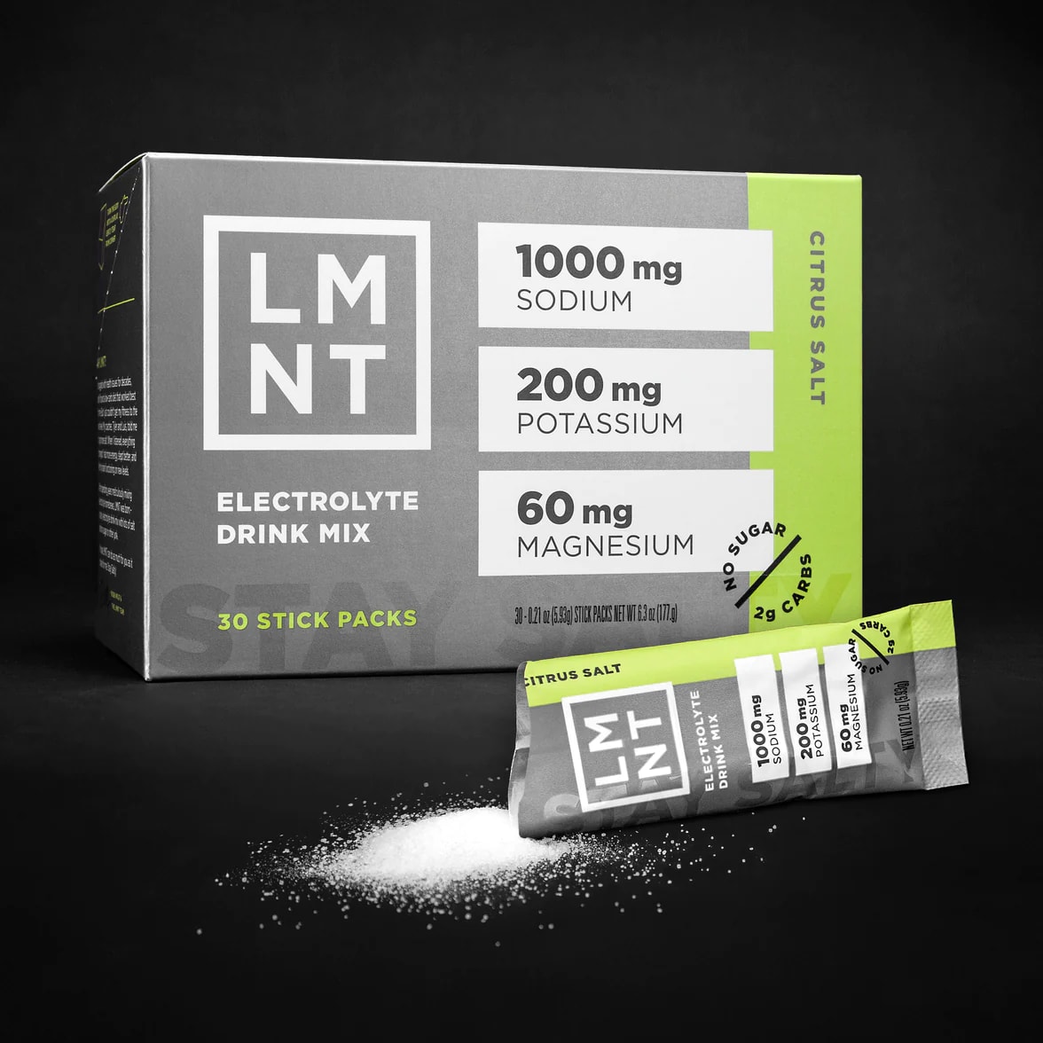 LMNT Zero-Sugar Electrolytes Citrus Salt (30 Pack) | 0923714WI